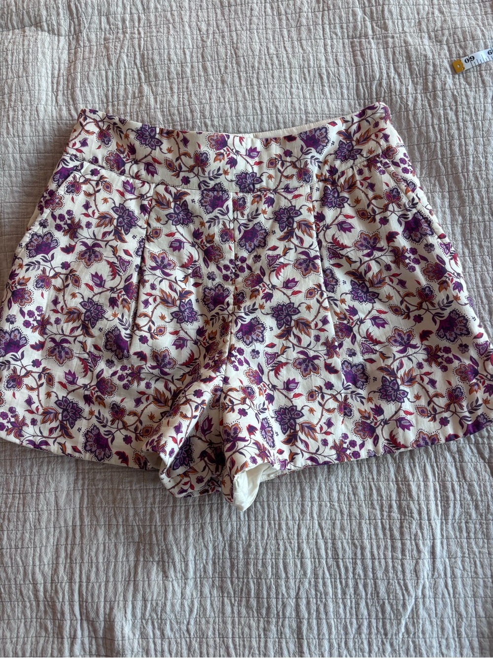 EUC Sézane Carmen Shorts in Nausica Floral Print Size 2/34 - Picture 4 of 8